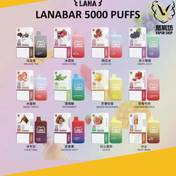 LANA BAR 一次性主機